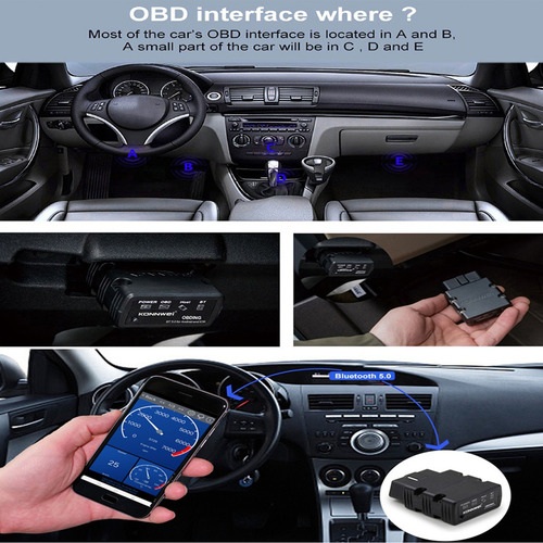 Escáner Konnwei Elm327 V1.5 Obd2 Kw902 Compatible Con Escane