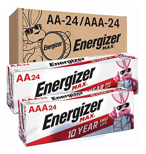 Pilas Recargables Baterías Energizer Aa Y Aaa, Paquete Combi