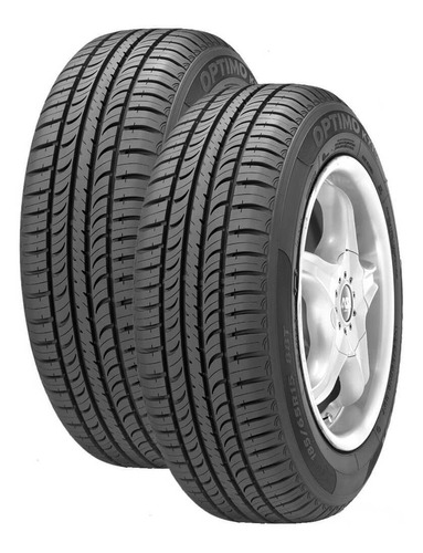 Paquete 2 Llantas Hankook 155/70r14 Optimo K715 77t