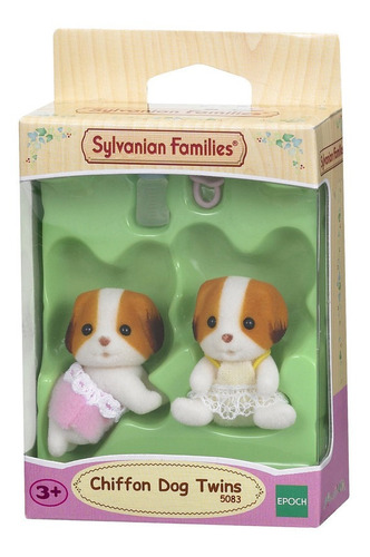 Sylvanian Families Gemelos Bebe Perro Chiffon Muñeco Juguete