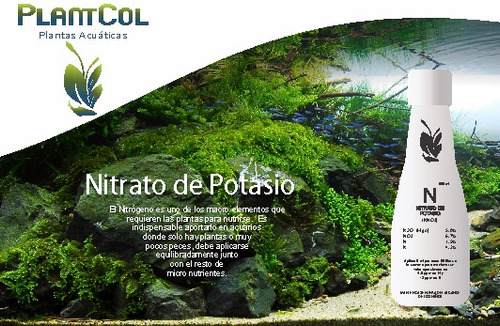 Nitrato De Potasio Abono Plantas Acuáticas Acuario 500 Ml