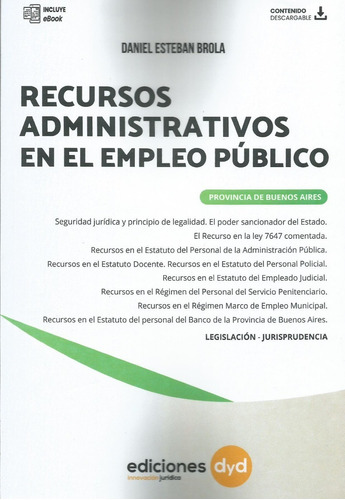 Recursos Administrativos En El Empleo Público En Bs As Brola