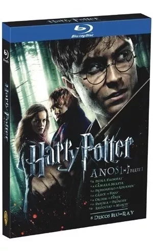  Blu-ray Harry Potter: Coleção Completa [ Anos 1 - 7