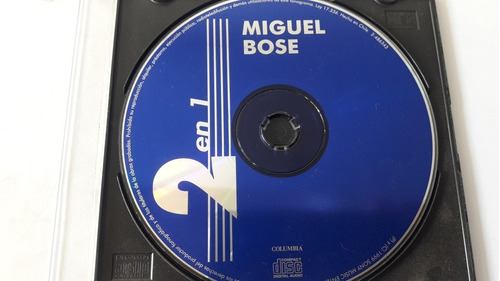 Miguel Bose Exitos Cd Musical Sin Garatula(leer Descripcion)