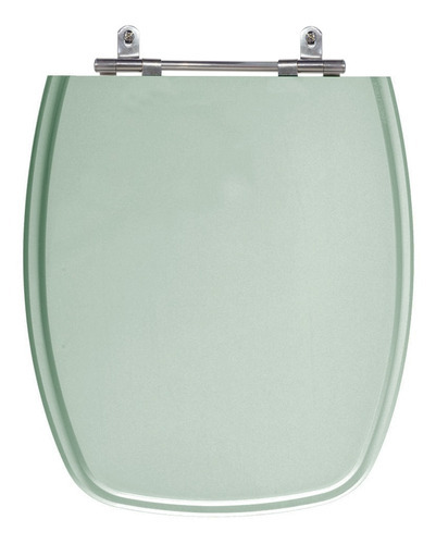 Assento Laqueado Stylus Verde Água Tampa Para Vaso Celite