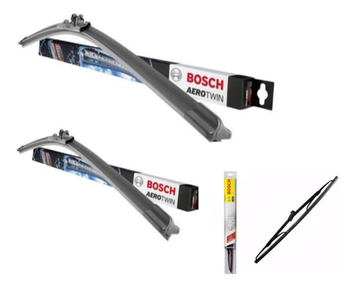 Kit 3 Escobillas Bosch Aerotwin Multi+eco Onix 2016 Al 2019