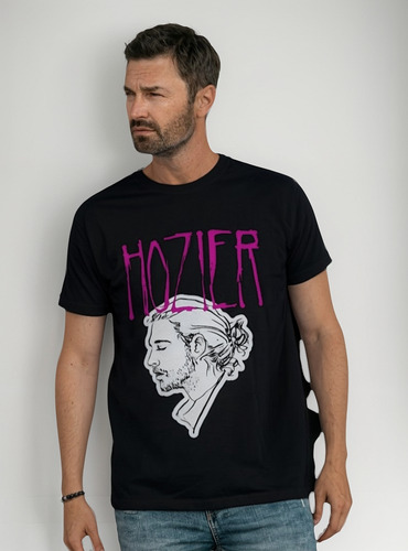 Polera Unisex Hozier Chile 100% Algodón