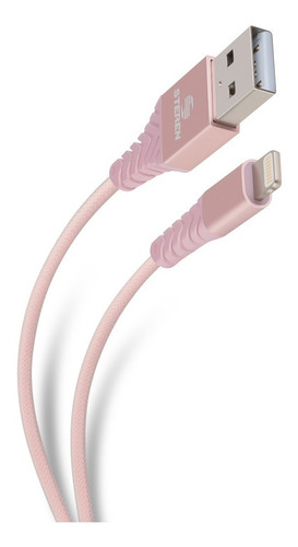 Cable Usb A Lightning De 1 M, Reforzado | Pod-411cros