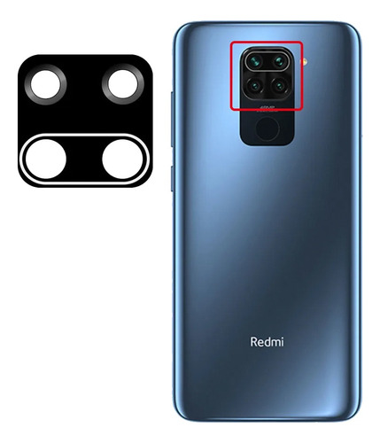 Lente Visor Vidrio De Camara Repuesto Para Xiaomi Realme