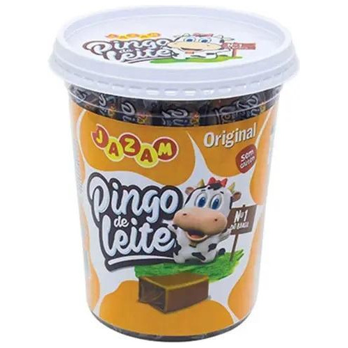 Pingo De Leite Jazam Original 500g 3 Potes Com 50 Unidades