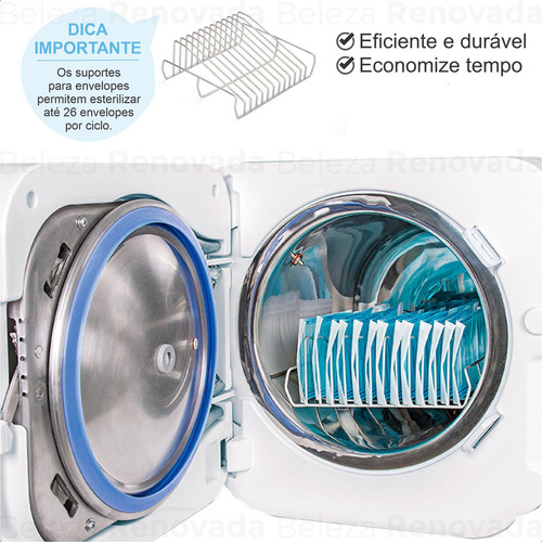Autoclave Vitale Class 21 Litros Aço Inox Bivolt Cristófoli