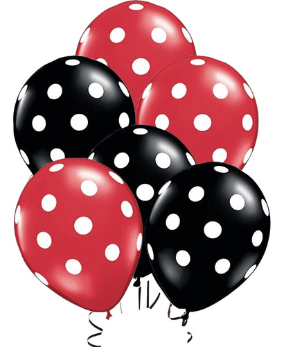 Art.fiesta Adorno Cumpleaños Globos Lunares Mickey Minnie 