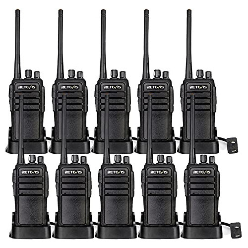 Walkie Talkies Bidireccionales Largo Alcance Rt21 X 10 Und