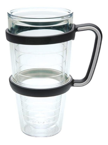 Tervis Vaso Negro De 20.3 Fl Oz Con Mango