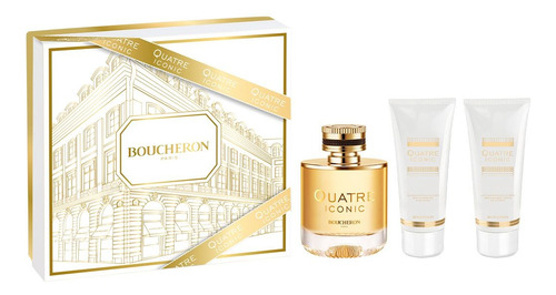 Perfume Boucheron Quatre Iconic Femme Cofre Edp *100ml+bl+sg