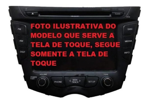 Touch Screen Tela De Toque 7 Pol Veloster Lac1420iwfs