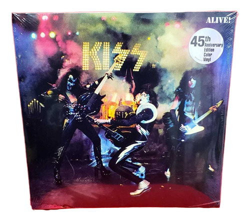 Kiss Alive 45 Aniv. Vinilo Doble Mercury Usa 2020