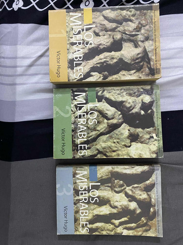 Los Miserables De Víctor Hugo. Los 3 Tomos.