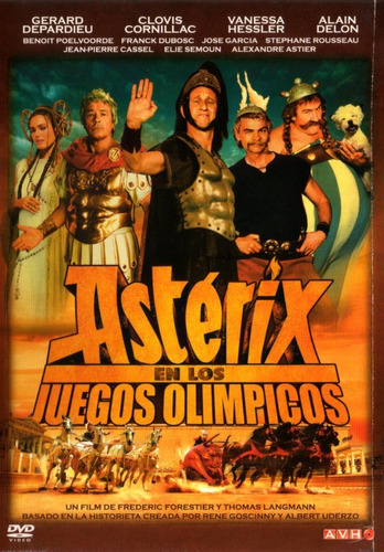 Astérix En Los Juegos Olímpicos ( Alain Delon ) Dvd Original