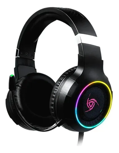 Auriculares Vsg Shake Negro Con Luz Led