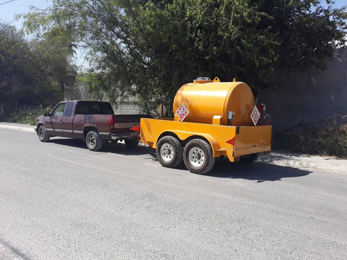 Remolque Para Combustible Gasolina Ó Diesel Cap. 2000 Lt