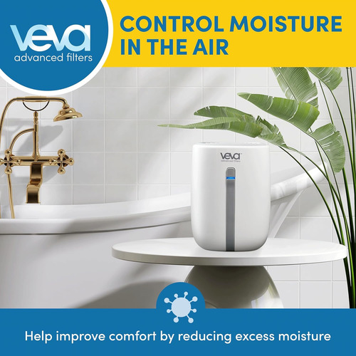 Veva Deshumidificador Pequeño Hogar Compactos, Portátiles