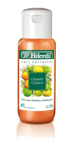 Shampoo Biferdil Cítrico X 200 Ml