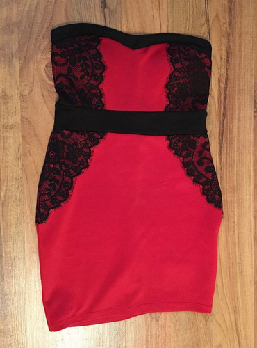 Padrisimo Vestido Emmas Closet Strapple Satin 100% Original!