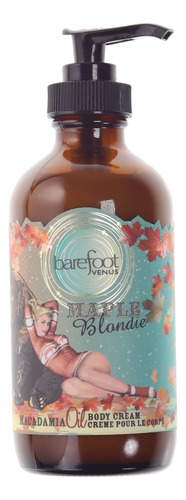 Barefoot Venus Crema Corporal De Aceite De Nueces De Macadam