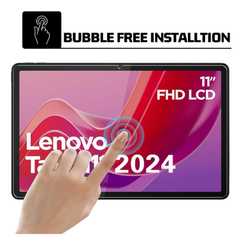 Teknet Mica Cristal Para Lenovo Tab M11 Tb330 De 11 Pulgadas
