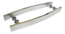 Comprar Puxador Curvo Duplo Portas Pivotantes Barra Chata 100cm