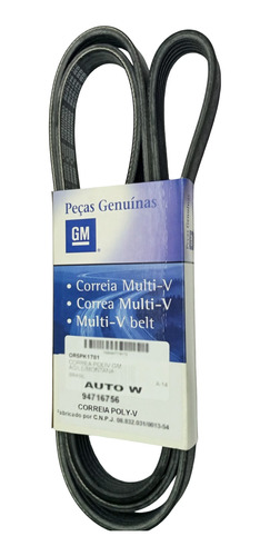 Correa Poliv Gm Chevrolet Agile 1.4 8v