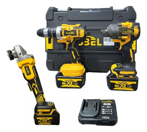 Herramientas Taladro , Esmeril Y Llave De Impacto 98v