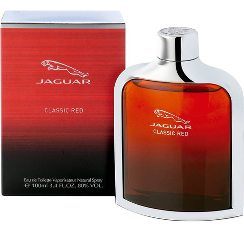 Eau de toilette Jaguar Classic Red, para hombre, 100 ml
