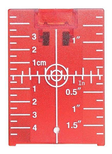 6 Tarjeta De Licencia / Roja Con Soporte Para Niveles De