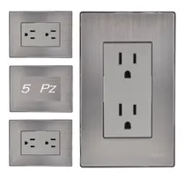 Comprar Placa Contacto Doble Duplex Placa Armada Inoxidable (5pz)