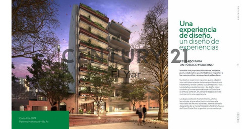 Imagen 5 de 13 de Venta Monoambente Contrafrente C/ Balcon 31,2 M2 Uf 902 Piso 9 Palermo Apto Prof
