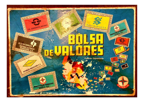 Jogo Bolsa De Valores Estrela Tabuleiro # Usado Antigo