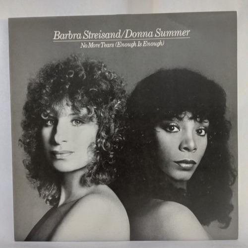 Barbra Streisand Donna Summer No More Tears  Vinilo Japones