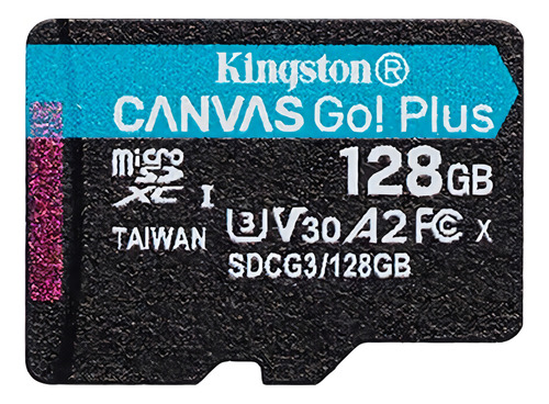 Memoria Kingston Micro Sdxc Canvas Go Plus 128gb Uhs-i U3v30