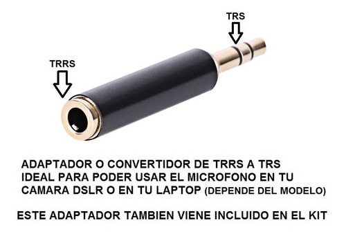 Microfono Lavalier Clip Solapa Balita Condensador 3.5mm Kit