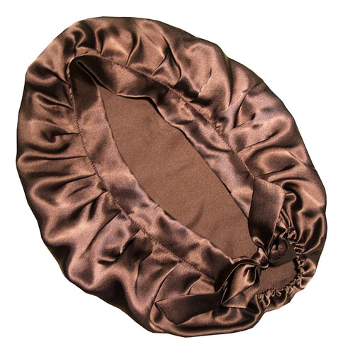 Gorro De Noche Suave Blando Seda Hecha Para Mujer