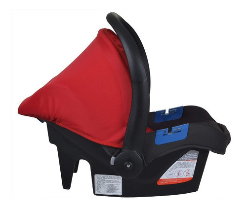 Carrinho De Bebê Travel System Ecco Vermelho - Burigotto