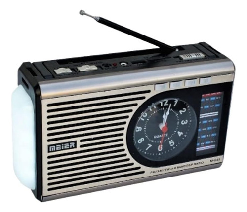 Radio Reloj  Amfm  Sw Usb Sd Mp3 Meier M-u41/ Ekipofertas