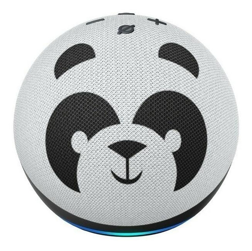 Imagen 3 de 6 de Amazon Echo Dot 4th Gen Kids con asistente virtual Alexa panda 110V/240V