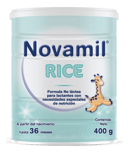 Novamil Rice 400G De 0 a 36 meses.