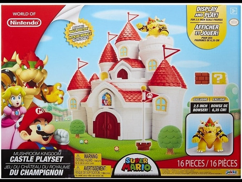 Mario Bros Castillo Super Mario Bros 16 Piezas