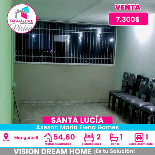 En Venta Apartamento En La Urbanismo Manguito Ii Vía Carretera La Raíza Santa Lucía 