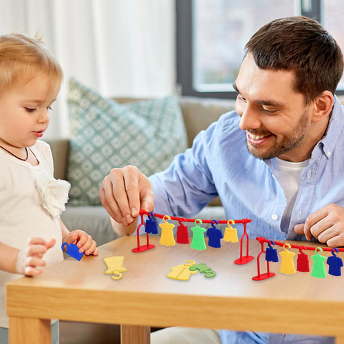 Ropa Material Didáctico Juguetes Colgantes Para Ropa De Niño