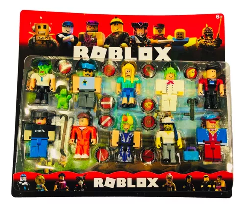 Bonecos Roblox Com Animais Brinquedo Infantil Kit Com 6